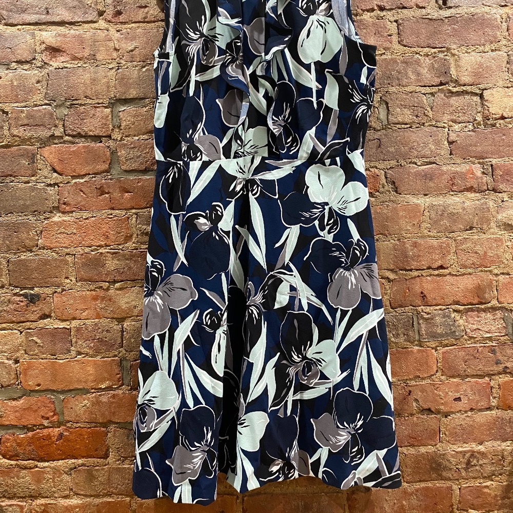 Patterned Work Dress - Picture 2 of 2